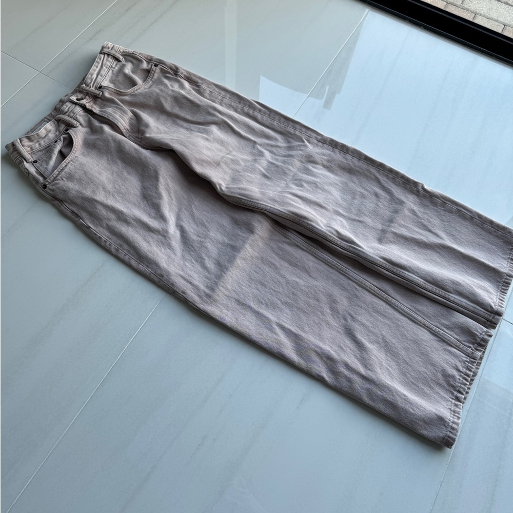 Zara Washed Denim Jeans
